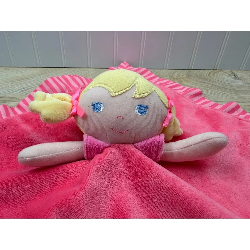 Garanimals Pink Doll Security Blanket My Best Friend Plush Ruffle 86651